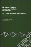 Dizionario biografico delle scienziate italiane (secoli XVIII-XX). Vol. 1: Architette, chimiche, fisiche, dottoresse libro