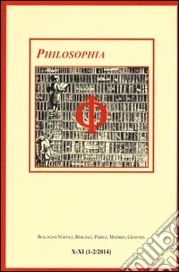 Philosophia. Bollettino della società italiana di storia della filosofia (2015). Vol. 10 libro