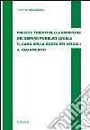 Prezzi e tributi nella disciplina dei servizi pubblici locali. Il caso della sosta dei veicoli e pagamento libro