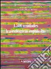 1500 unidades fraseològicas españolas libro di Luque Toro Luis Medina Montero Jose Francisco