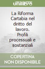 La Riforma Cartabia nel diritto del lavoro. Profili processuali e sostanziali libro