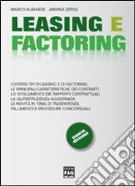 Leasing e factoring libro