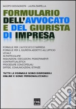 Formulario dell'avvocato e del giurista di impresa libro