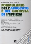 Formulario dell'avvocato e del giurista di impresa libro