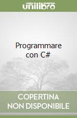 Programmare con C# libro