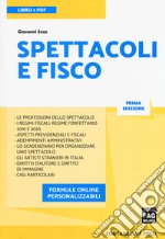 Spettacoli e fisco libro