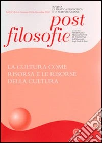 Post-filosofie. La cultura come risorsa e le risorse della cultura libro
