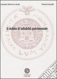 Il delitto di infedeltà patrimoniale libro