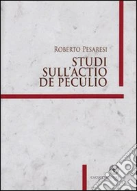 Studi sull'actio de peculio