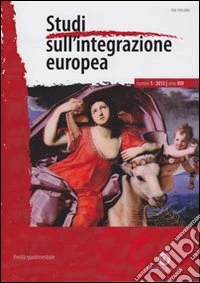 Studi sull'integrazione europea (2013). Vol. 1 libro
