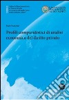 Profili comparatistici di analisi economica del diritto privato libro