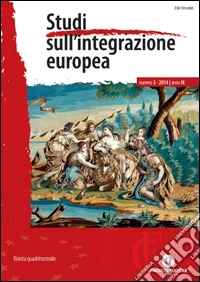 Studi sull'integrazione europea (2014). Vol. 3 libro