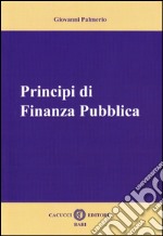 Principi di finanza pubblica libro