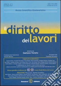 Il diritto dei lavori (2016). Vol. 3 libro