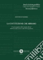 La Costituzione che abbiamo. Il rigetto popolare della «grande riforma» deliberata dalle Camere nella XVII Legislatgura libro