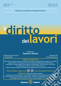 Il diritto dei lavori (2017). Vol. 2 libro
