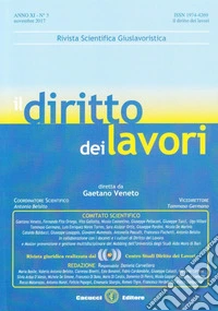 Il diritto dei lavori (2017). Vol. 3