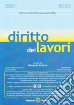 Il diritto dei lavori (2017). Vol. 3 libro