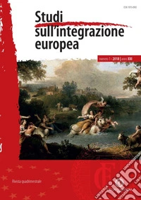 Studi sull'integrazione europea (2018). Vol. 1
