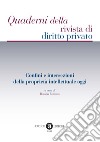 Confini e intersezioni della proprietà intellettuale oggi libro di Romano R. (cur.)