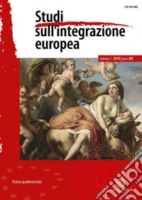 Studi sull'integrazione europea (2019). Nuova ediz.. Vol. 3 libro