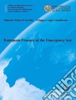 European finance at the emergency test libro