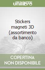 Stickers magneti 3D (assortimento da banco) libro