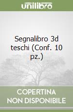 Segnalibro 3d teschi (Conf. 10 pz.) libro
