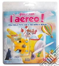Gioca con l'aereo! Vola sulla pista con il tuo aereo a molla! Ediz. illustrata. Con gadget libro