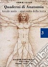 Quaderno di anatomia. Tavole mute-Anatomia della testa libro