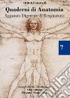 Quaderni di anatomia. Apparato digerente e respiratorio libro