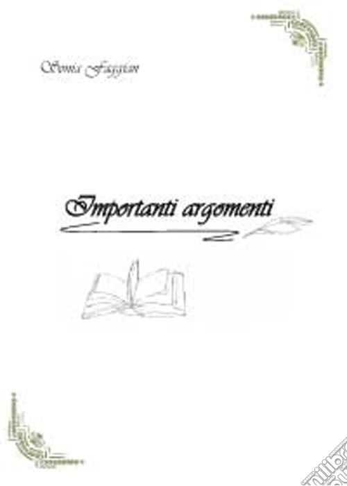 Importanti argomenti