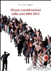 Alcune considerazioni sulla crisi 2008-2012 libro