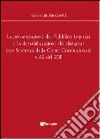 La privatizzazione del pubblico impiego e la destabilizzazione dei dirigenti con sentenza della Corte Costituzionale n.42 del 2011 libro di Zuccaretti Giovanni