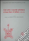 Fonti scritte e materiali sull'abbazia di Santa Maria di Staffarda (1300-1420) libro