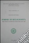 Forme di religiosità nell'Italia occidentale dei secoli XII e XIII libro