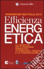 Efficienza energetica. Gli incentivi per il risparmio energetico, le rinnovabili termiche e la cogenerazione. Vademecum Nextville 2013 libro