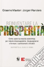 Reinventare la prosperità. Come usare la crescita economica per ridurre disoccupazione, disuguaglianze e fermare i cambianti climatici libro