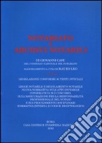 Notariato e archivi notarili libro