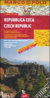 Repubblica Ceca 1:300.000. Ediz. multilingue