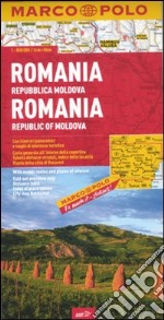 Romania, Repubblica Moldova 1:800.000. Ediz. multilingue libro