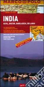 India, Nepal, Bhutan, Bangladesh, Sri Lanka 1:2.500.000. Ediz. multilingue libro