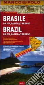 Brasile, Bolivia, Paraguay, Uruguay 1:4.000.000 libro