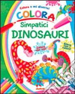 Colora simpatici dinosauri libro