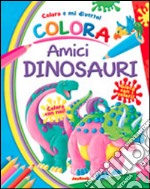 Colora allegri dinosauri libro