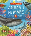 Animali del mare. Libro puzzle libro