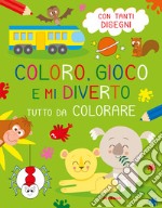 Tutto da colorare. Coloro, gioco e mi diverto. Ediz. a colori libro