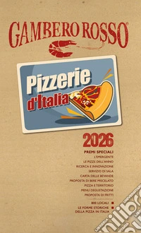 Pizzerie d'Italia del Gambero Rosso 2026 libro
