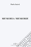 Memoria/Memorie libro