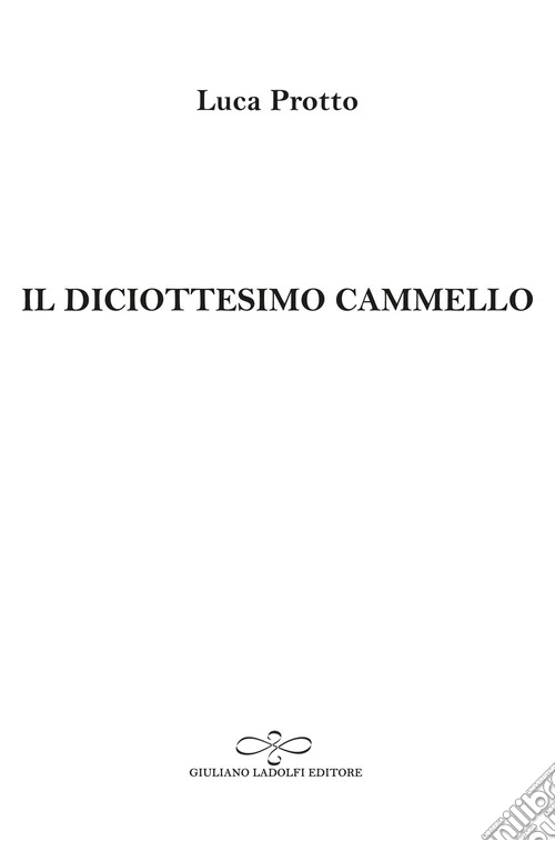 Il diciottesimo cammello